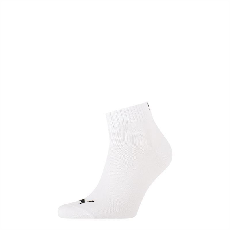 Puma | Men's Basic Quarter Socks (1 Pair) - white