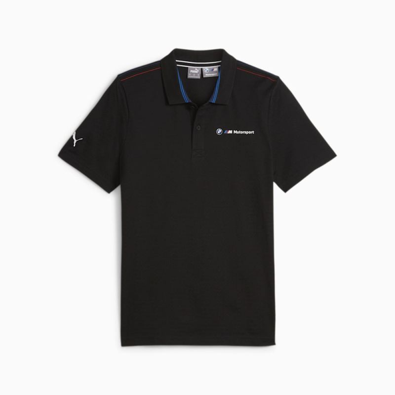 Puma | Men's BMW M Motorsport Jacquard Polo - Black