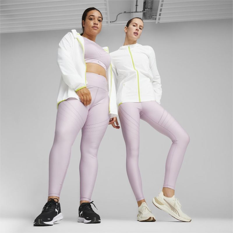 Puma | Women's RUN ULTRAWEAVE Running Jacket - White - Click Image to Close