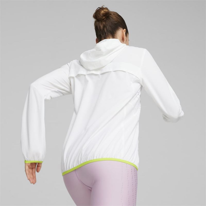 Puma | Women's RUN ULTRAWEAVE Running Jacket - White