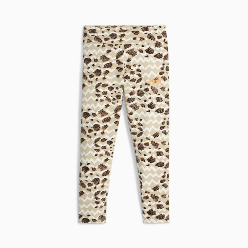 Puma | Girls Essentials Mix Match Leggings - Granola