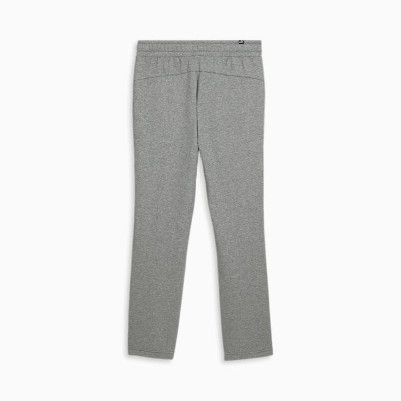 Puma | Men's Essentials Logo Pants - Medium Gray Heather