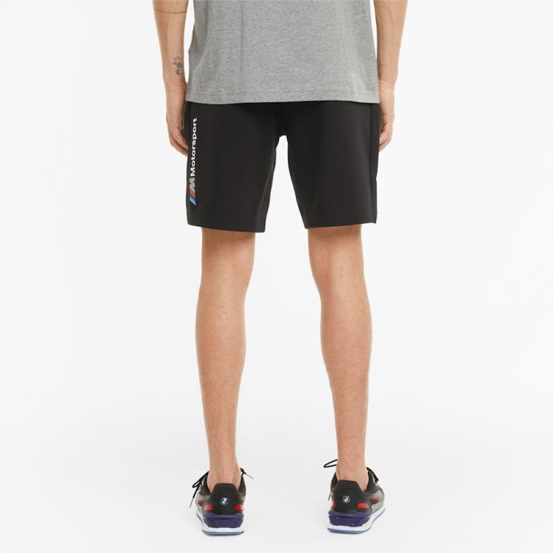 Puma | Men's BMW M Motorsport Sweat Shorts - Black