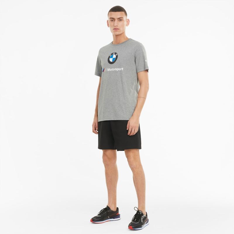 Puma | Men's BMW M Motorsport Sweat Shorts - Black