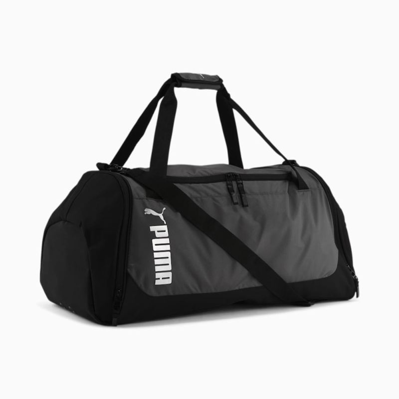 Puma | Men's Formation 24" Duffel Bag - DARK GREY - Click Image to Close