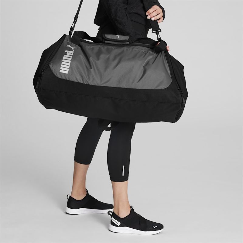 Puma | Men's Formation 24" Duffel Bag - DARK GREY