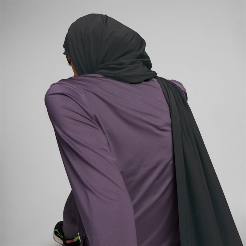 Puma | Women's Sports Hijab Scarf - Black