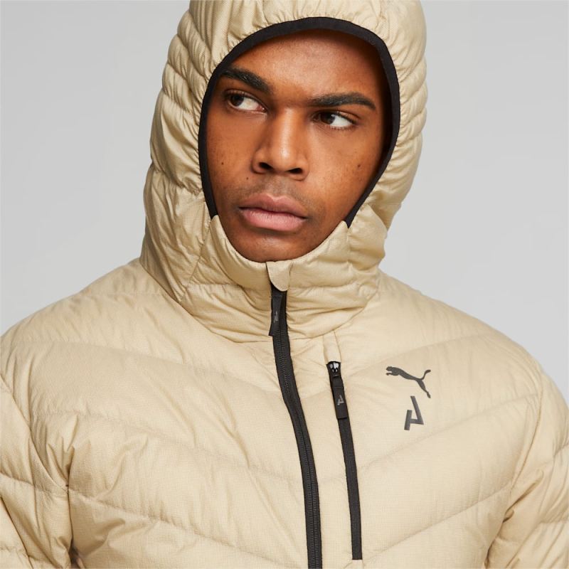 Puma | Men's SEASONS Down Jacket - Sand Dune