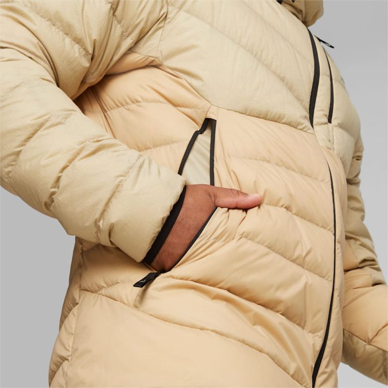 Puma | Men's SEASONS Down Jacket - Sand Dune