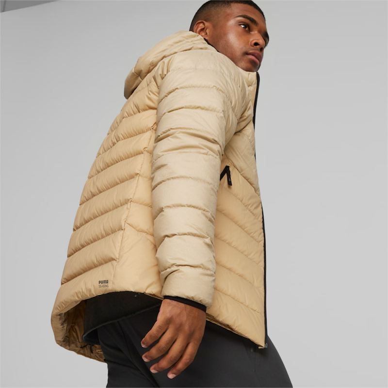 Puma | Men's SEASONS Down Jacket - Sand Dune