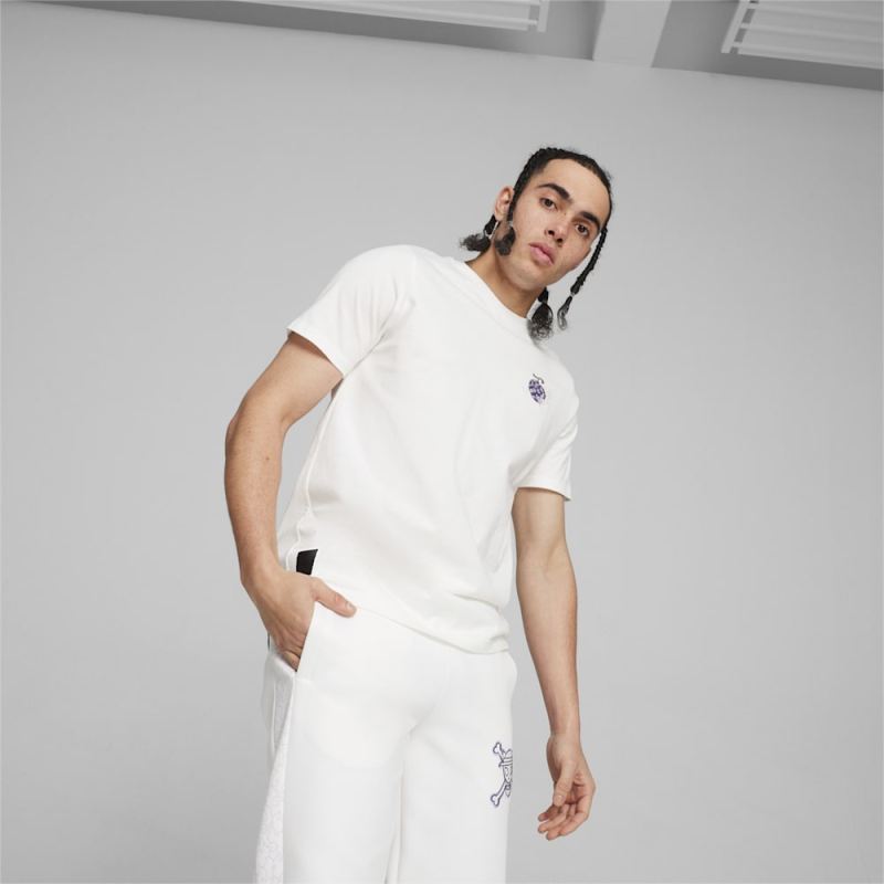 Puma | Men's x ONE PIECE Graphic Tee - White