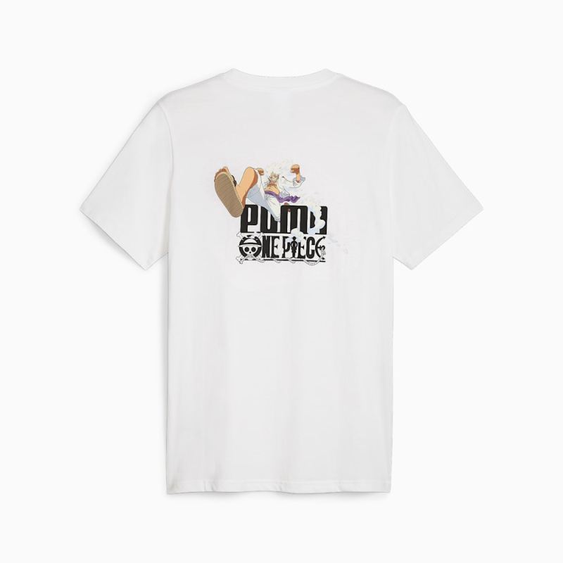 Puma | Men's x ONE PIECE Graphic Tee - White