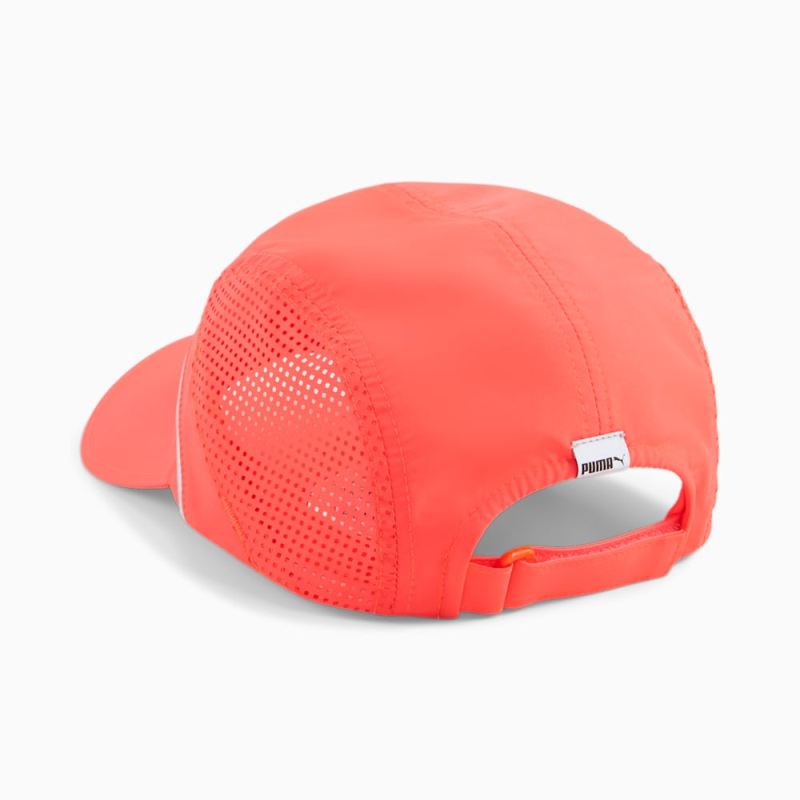 Puma | Men's Lightweight Running Hat - Fire Orchid