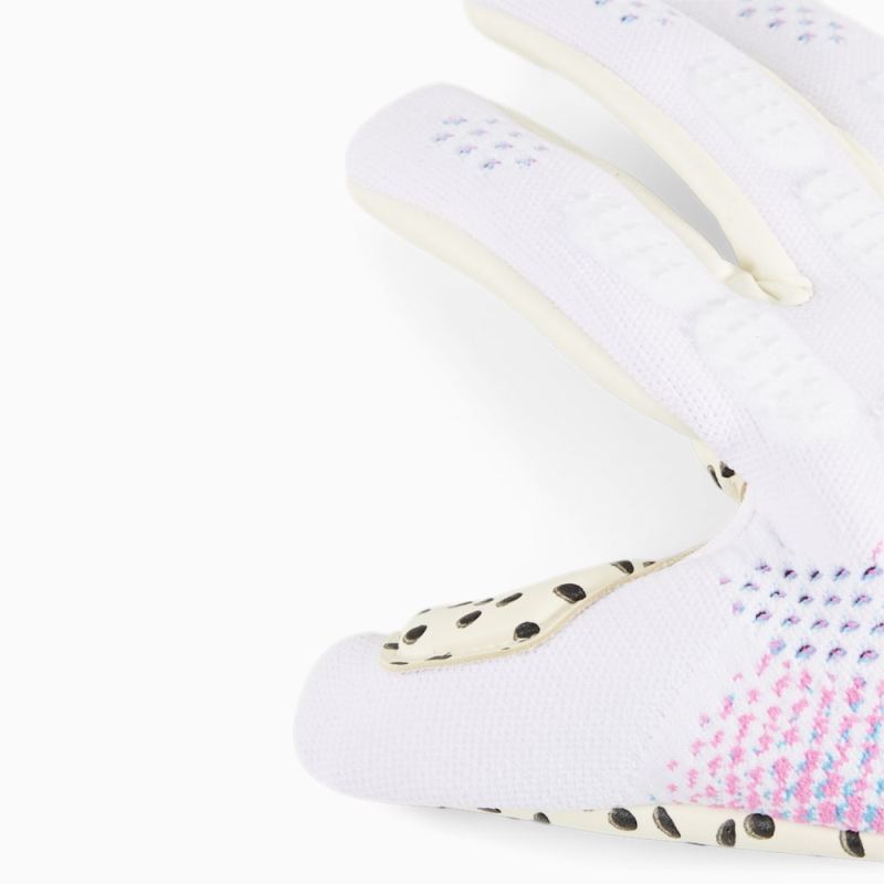 Puma | Women's FUTURE Ultimate NC Goalkeeper Gloves - White-Poison Pink-Black