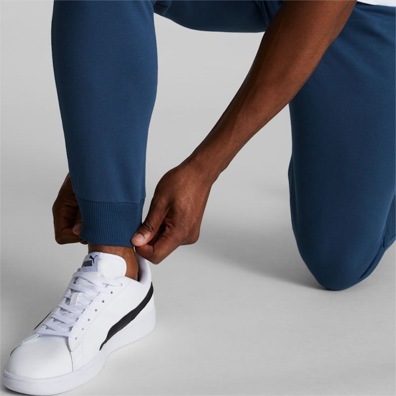 Puma | Men's Logo Sweatpants - Dark Denim