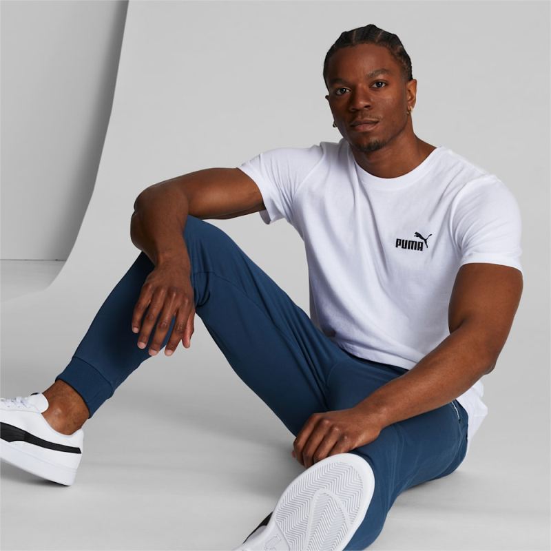 Puma | Men's Logo Sweatpants - Dark Denim