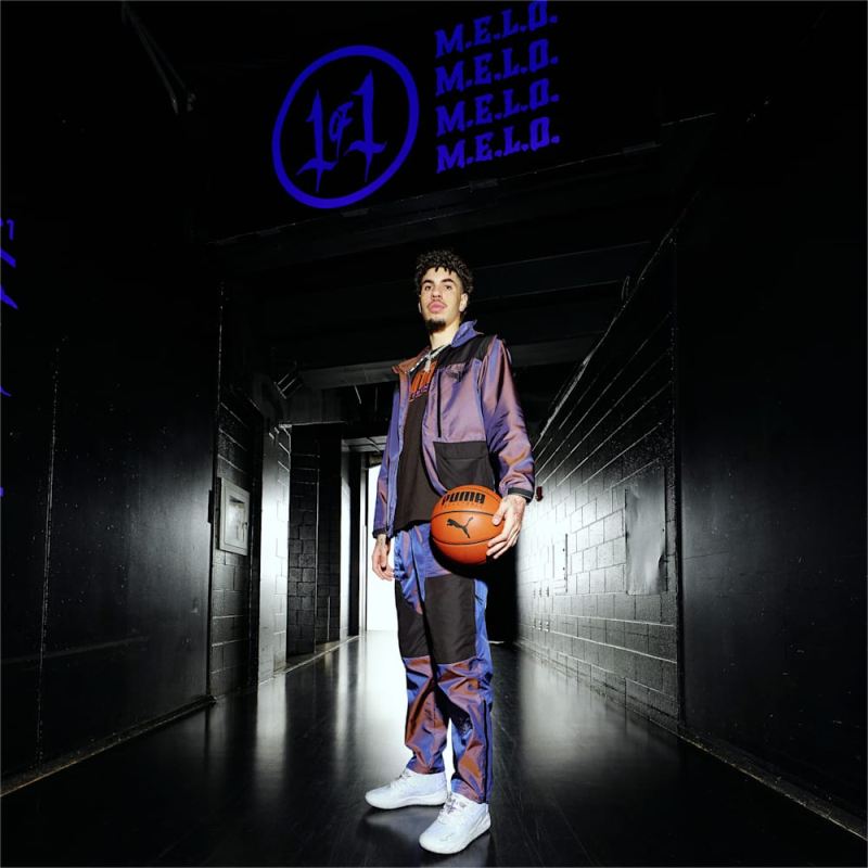 Puma | Men's x LAMELO BALL IRIDESCENT Woven Basketball Pants - Ultraviolet