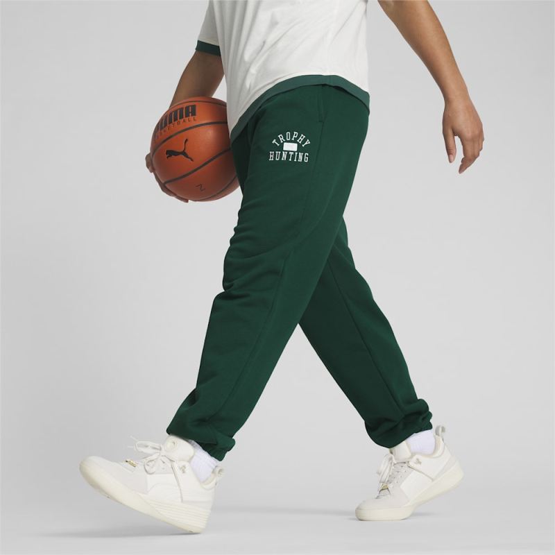 Puma | Women's x TROPHY HUNTING Basketball Sweatpants - Malachite