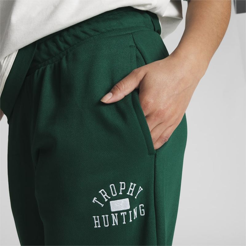 Puma | Women's x TROPHY HUNTING Basketball Sweatpants - Malachite