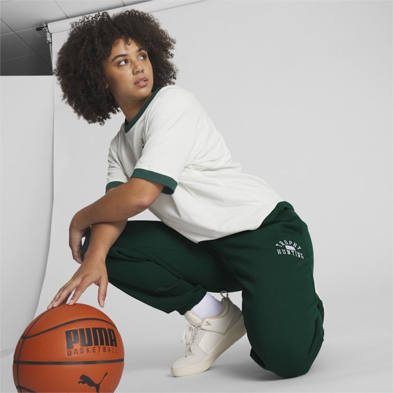 Puma | Women's x TROPHY HUNTING Basketball Sweatpants - Malachite