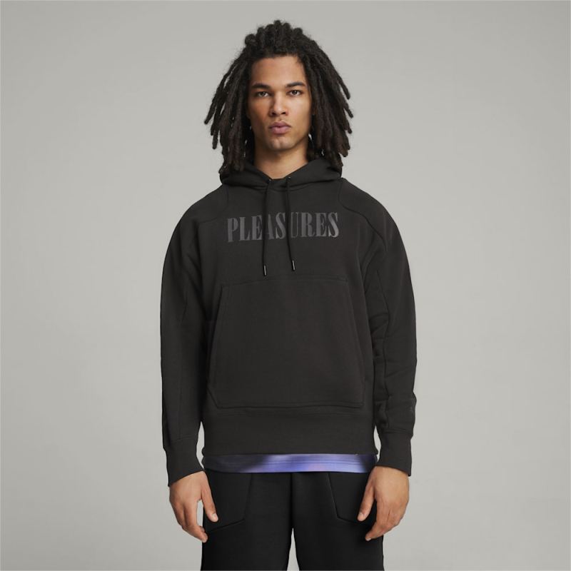 Puma | Men's x PLEASURES Hoodie - Black