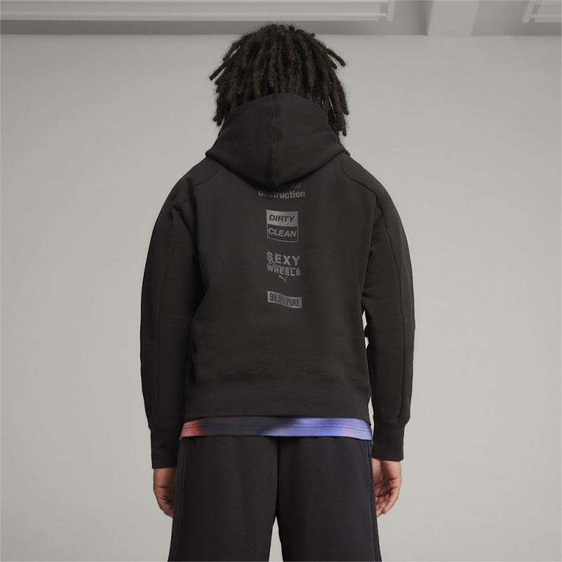 Puma | Men's x PLEASURES Hoodie - Black