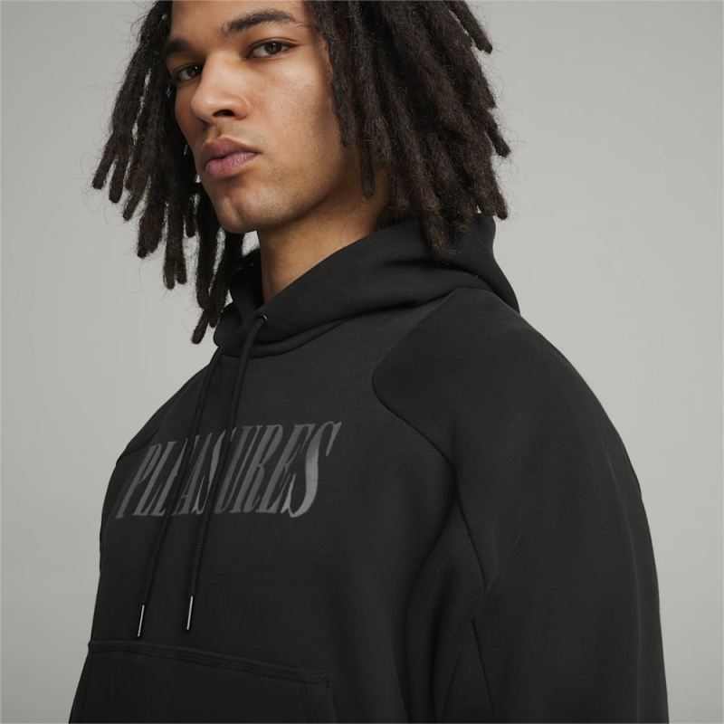 Puma | Men's x PLEASURES Hoodie - Black