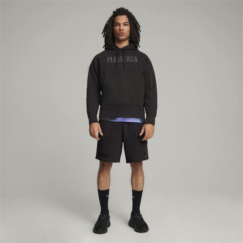 Puma | Men's x PLEASURES Hoodie - Black