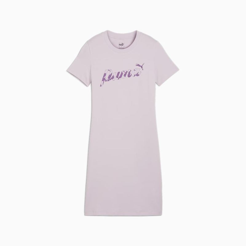 Puma | Women's ESS+ Blossom Dress - Grape Mist