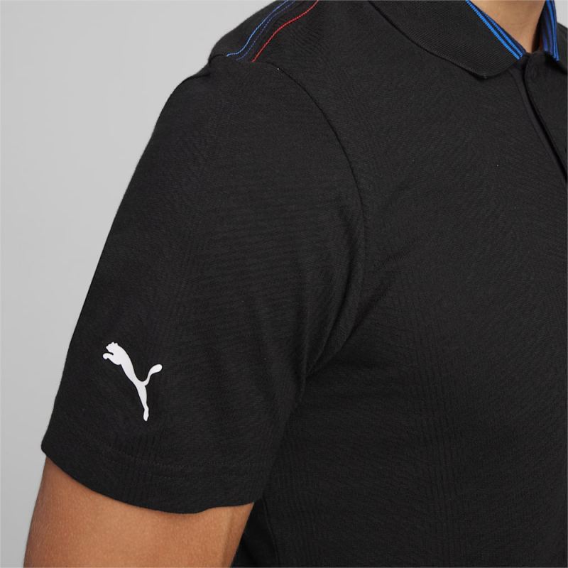 Puma | Men's BMW M Motorsport Jacquard Polo - Black