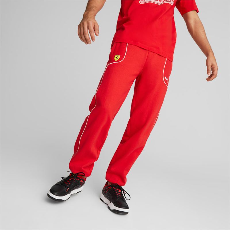 Puma | Men's Scuderia Ferrari Race Sweatpants - Rosso Corsa