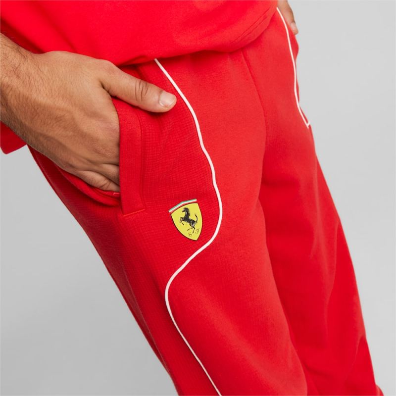 Puma | Men's Scuderia Ferrari Race Sweatpants - Rosso Corsa