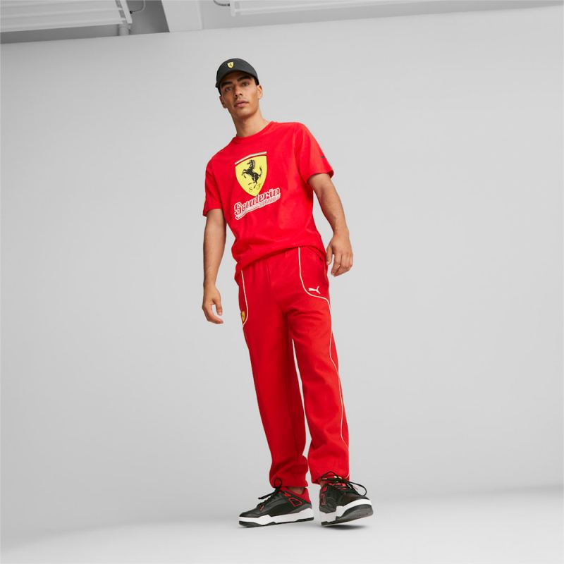 Puma | Men's Scuderia Ferrari Race Sweatpants - Rosso Corsa