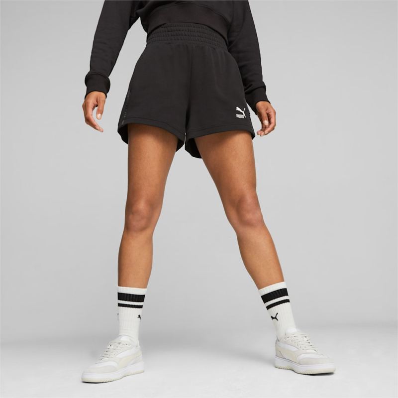 Puma | Women's T7 High Waist Shorts - Black