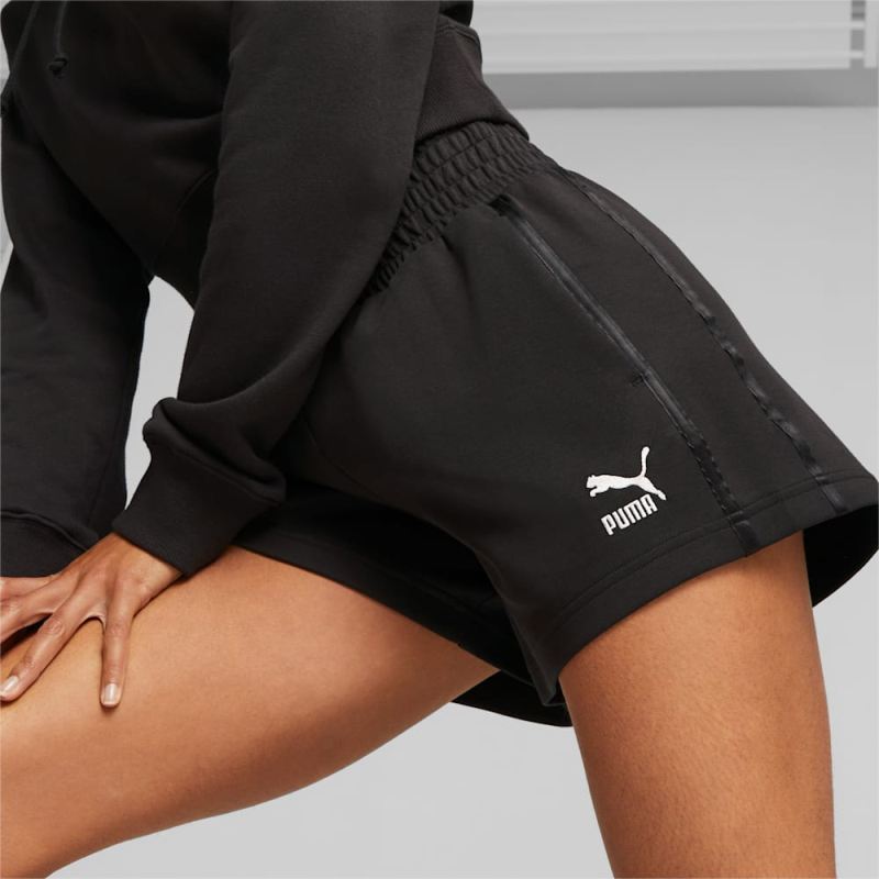 Puma | Women's T7 High Waist Shorts - Black