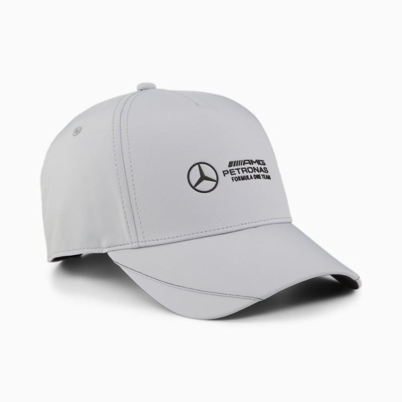 Puma | Men's Mercedes-AMG Petronas Motorsport Baseball Cap - Mercedes Team Silver