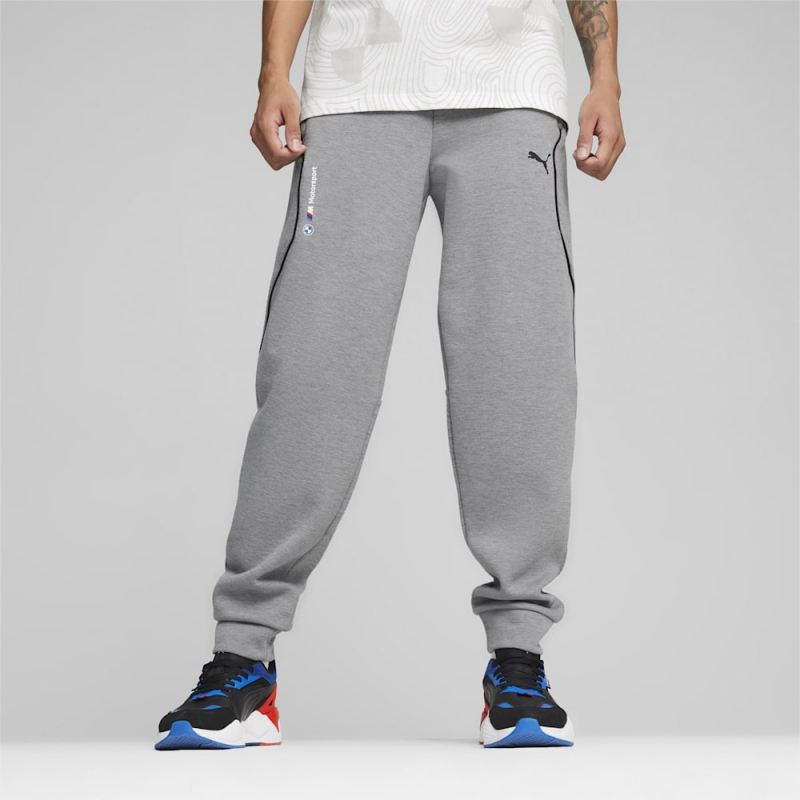 Puma | Men's BMW M Motorsport Motorsports Sweat Pants - Medium Gray Heather