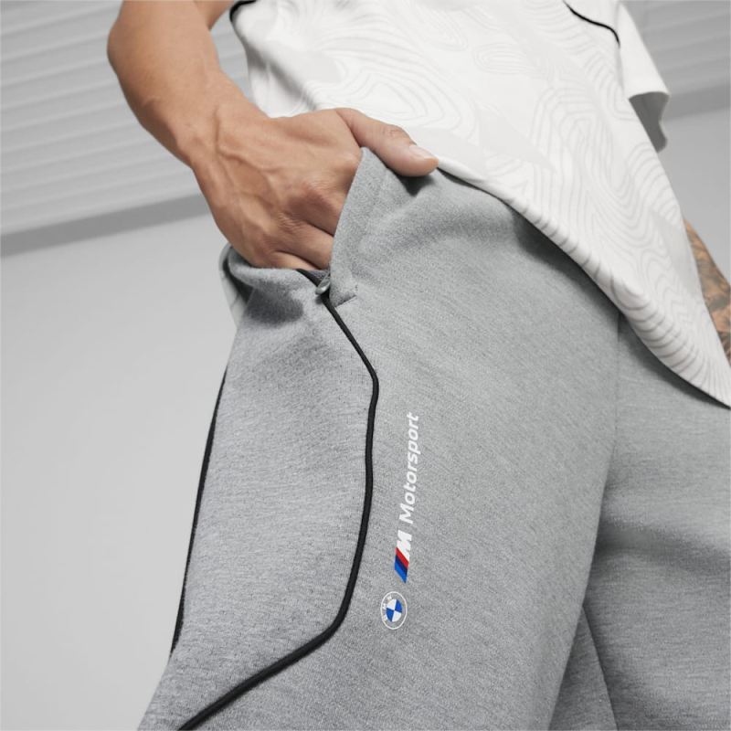 Puma | Men's BMW M Motorsport Motorsports Sweat Pants - Medium Gray Heather