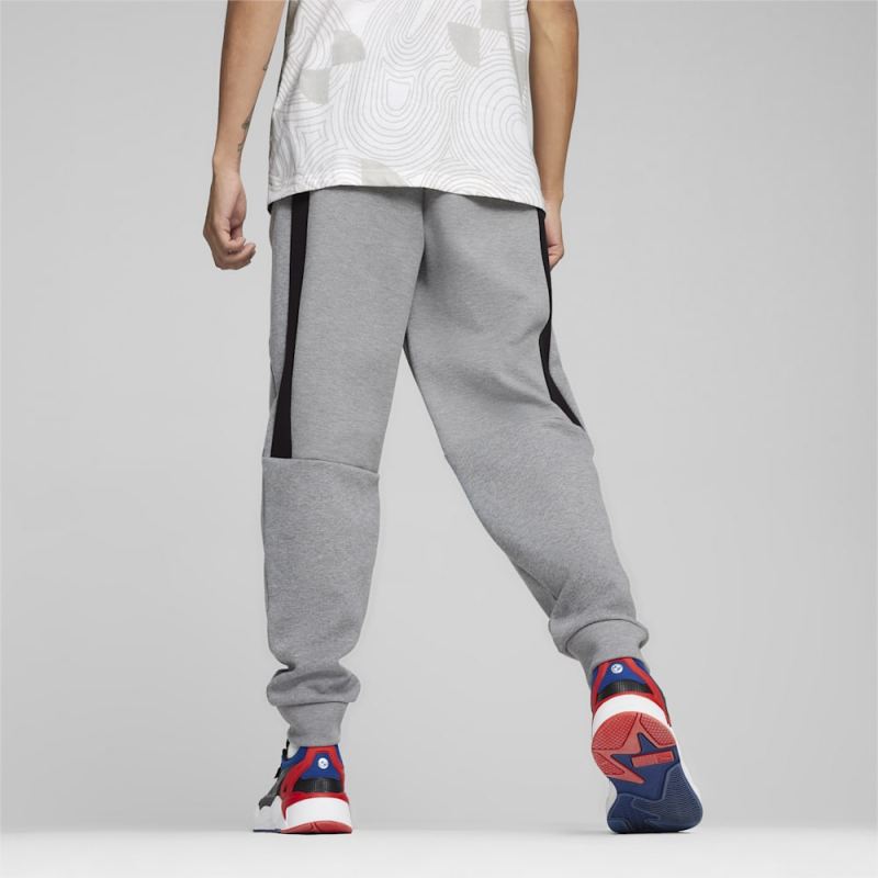 Puma | Men's BMW M Motorsport Motorsports Sweat Pants - Medium Gray Heather