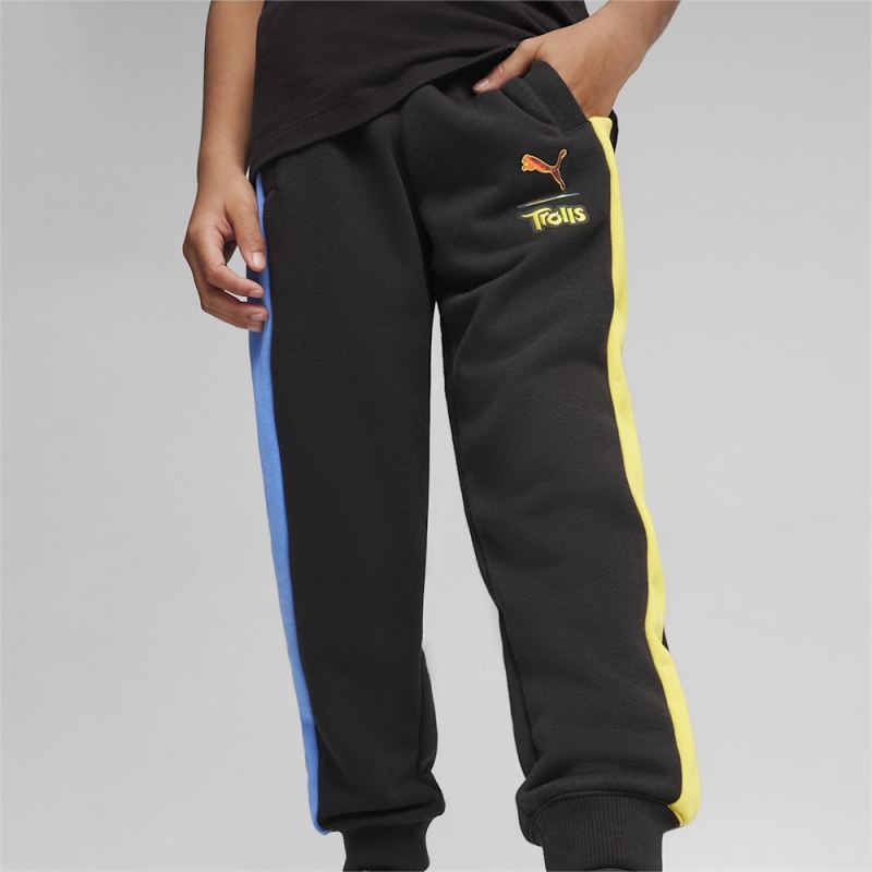 Puma | Girls Puma | Girls x TROLLS Little Kids T7 Track Pants - Black