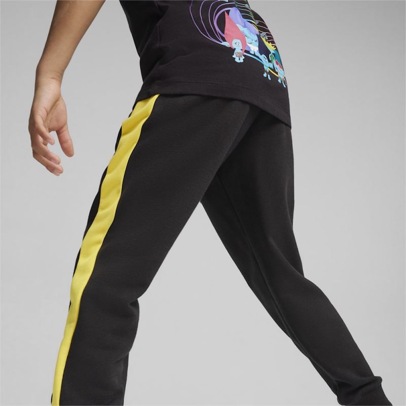 Puma | Girls Puma | Girls x TROLLS Little Kids T7 Track Pants - Black