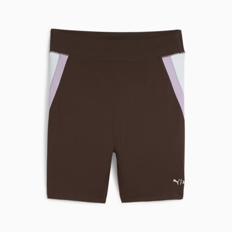 Puma | Women's x lemlem Bike Shorts - Dark Chocolate