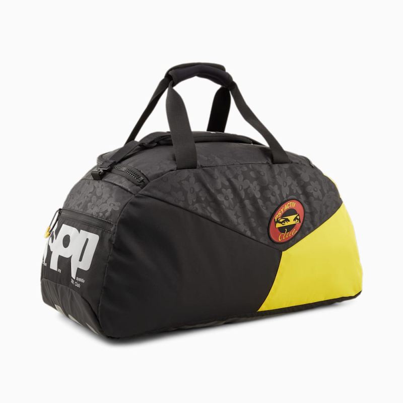 Puma | Men's x PERKS AND MINI Duffle Bag - Black-Fresh Pear-TBD