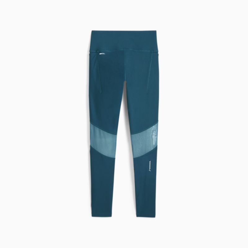 Puma | Women's RUN ULTRAFORM High-Wasted Full-Length Running Tights - Ocean Tropic