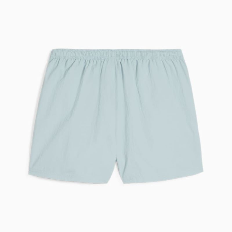 Puma | Women's CLASSICS A-Line Shorts - Turquoise Surf