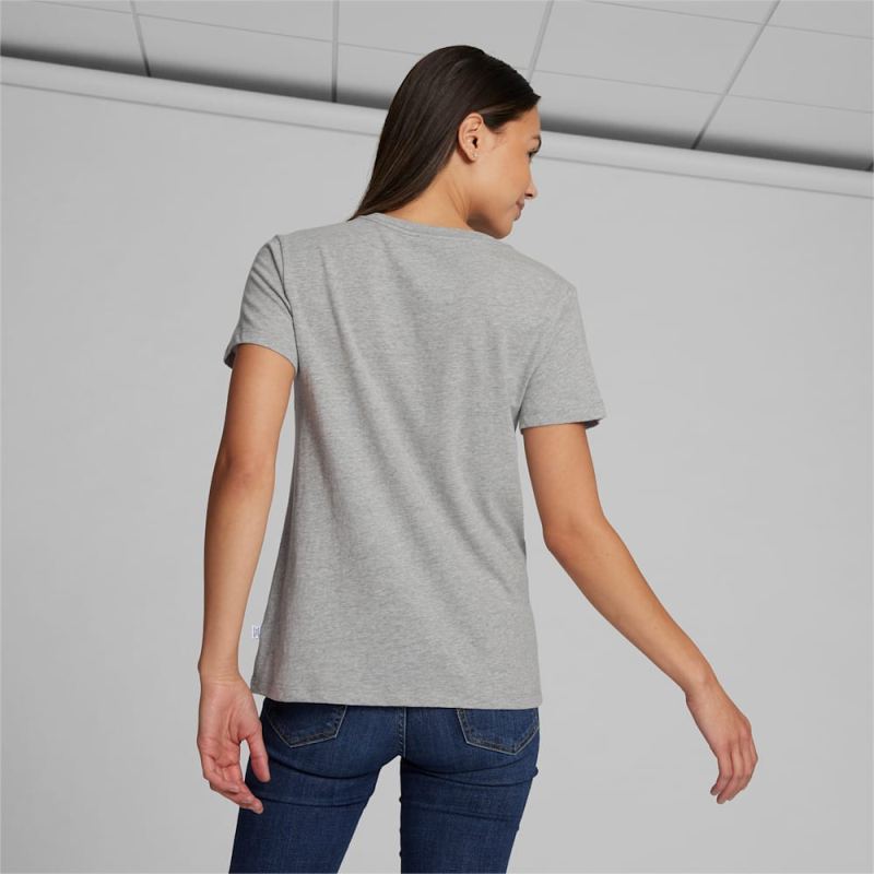 Puma | Women's Trail Remix Tee - Light Gray Heather