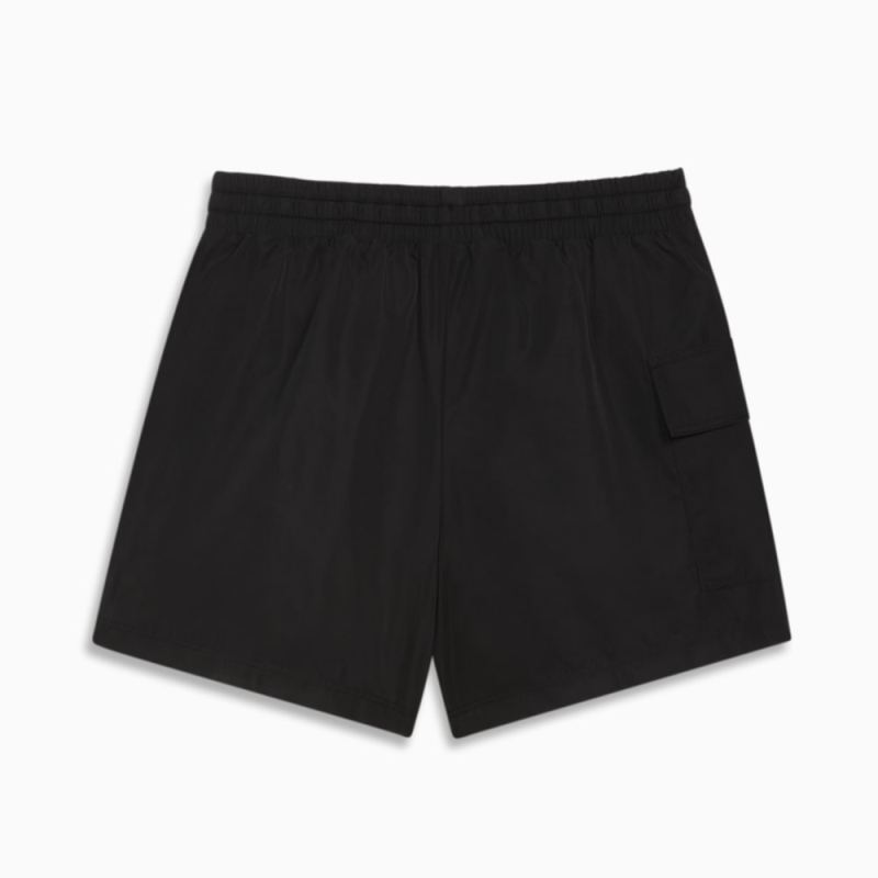 Puma | Girls Puma | Girls x SQUISHMALLOWS Big Kids Cam Cargo Shorts - BLACK