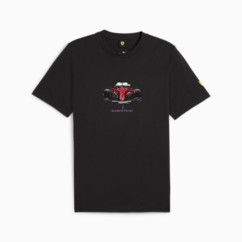 Puma | Men's Scuderia Ferrari Motorsport Race Graphic Tee - Black