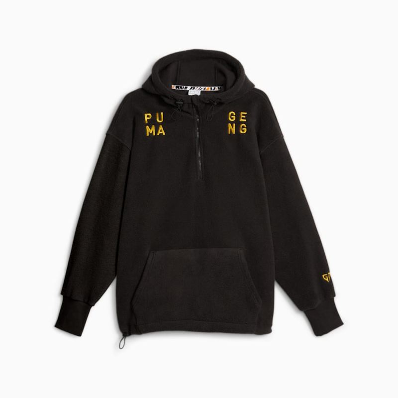 Puma | Men's Gen.G Esports Half-Zip Fleece Pullover - Black