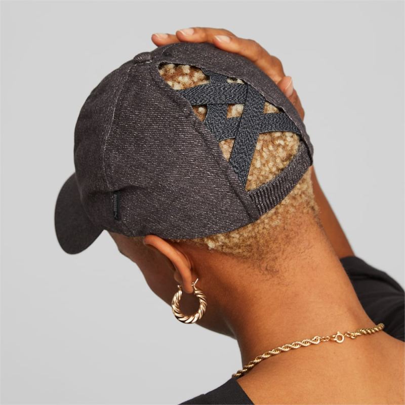 Puma | Women's PRIME Ponytail Cap - Black